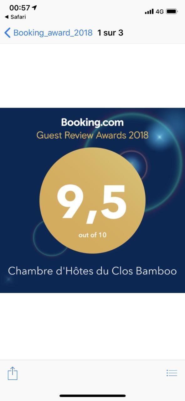 Chambre D'Hotes Du Clos Bamboo Mérignac Eksteriør billede